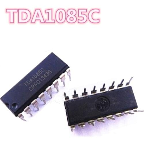 10pcs/lot TDA1085C 1085C in-line DIP-16 precision motor speed controller chip Free shipping