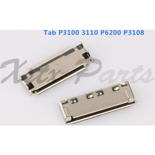 100PCS/lot USB Charging Port Jack Connector For Samsung Galaxy Tab P1000 P3100 3110 P6200 P3108