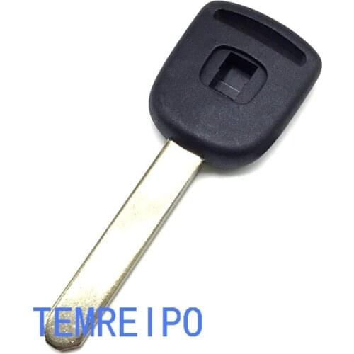 20pcs/lot Uncut key Car transponder key blank shell for honda accord fit city civic crv jade car chip key cover replacement key