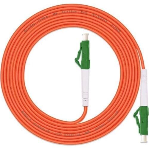 5pcs/lot LC/APC-LC/APC fiber optic patch cord 1M 2M 3M 5M 10M 15M Simplex Multimode optical fiber jumper Free shipping