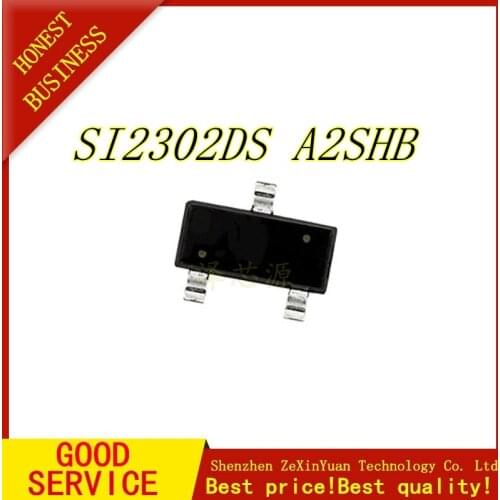 500PCS SMD SI2302 SI2302DS A2SHB field effect transistor SOT-23