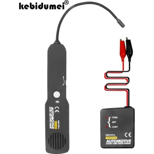 Kebidumei Automotive Tester Cable Wire Short Open Finder Repair Tool for EM415pro Tester Car Tracker Diagnose Tone Line Finder