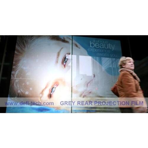 DfLabs 2m * 1.524m Gray Rear Projector film for advertising and shop window fast shipping