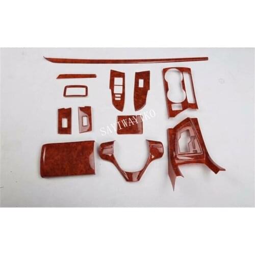 For TOYOTA Corolla 2014-2017 Car Interior Front Console Steering Wheel Instrument Gear Shift Box Trim Styling Accessory