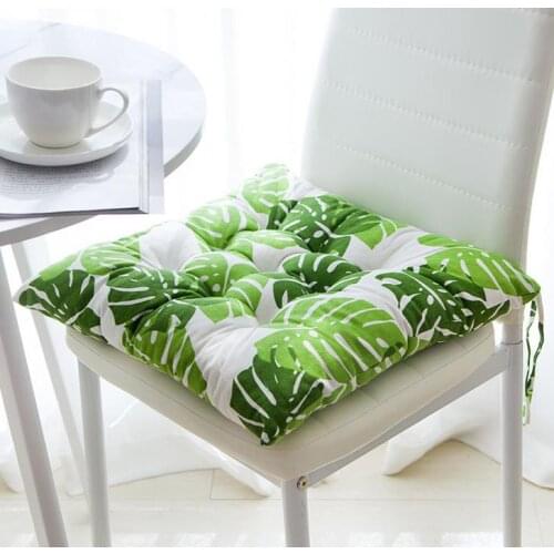 Home Textile Soft Cusion Square Shape Round Shape Print Seat Cusion Table Chair Home Decoration Dining Room Back Cusion