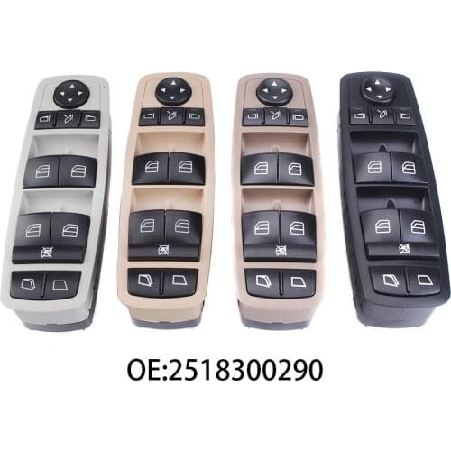 Window Master Switch 251 830 03 90 2518300390 For Benz GL R Class ML350 W251 X164 GL450 R350 No. A251 830 05 90 2518300590