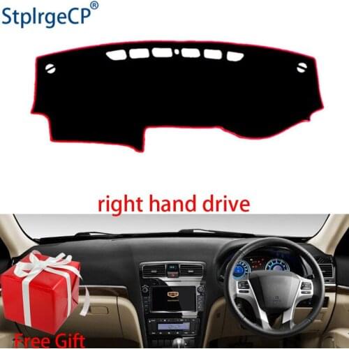 Car Dashboard Cover Mat for GEELY EC8 2011 2012 2013-2015 Right Hand Drive Dashmat Pad Dash Mat Covers Dashboard Accessories