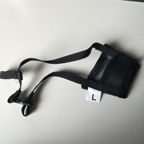 Anti Barking Dog Muzzle for Small Large Dogs Adjustable Pet Mouth Muzzles for Dogs Nylon Straps Dog Accessories S-XXL