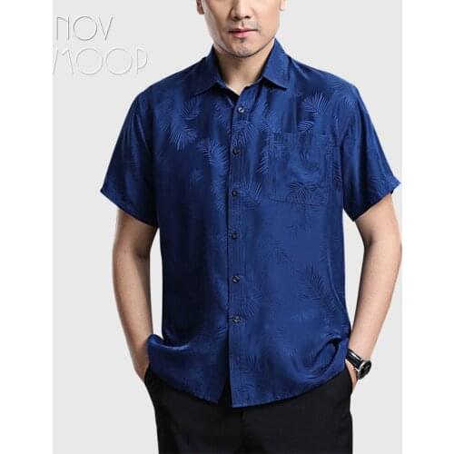 Novmoop Men's Short Sleeve Shirts
