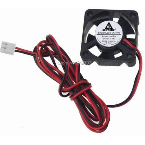 Gdstime 3D Printer Cooling Fan 30mm 3010s 30x30x10mm DC 12V 2Pin Cooler
