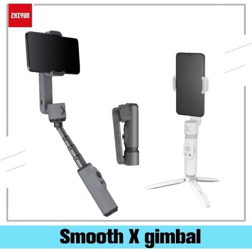 ZHIYUN SMOOTH X Phone Gimbals Selfie Stick Handheld Stabilizer Palo Smartphones For iPhone Huawei Xiaomi Redmi Samsung