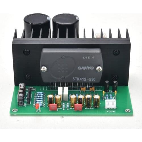 STK post production of high-power beautiful sound thick film STK412-530 audio power amplifier board