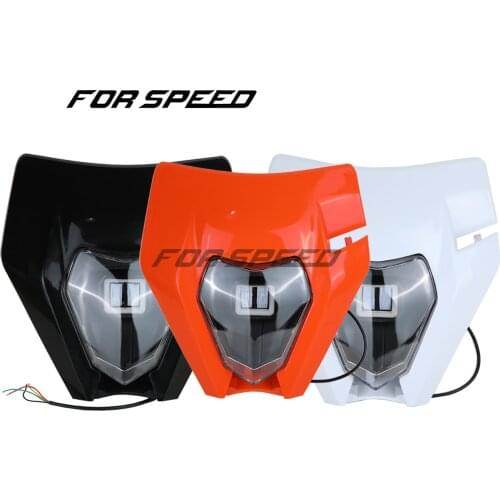 Motorcycle New LED Universal Headlights Headlamp Lamp Light For EXC XC XCF XCW XCFW SX SXF SXS 125 150 250 350 450 530