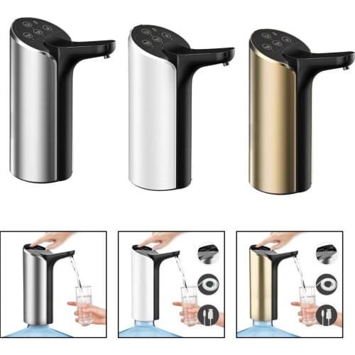 USB 5 Gallon Water Bottle Dispenser Electric Pump Universal Portable