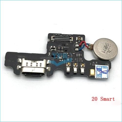 For ZTE Blade 20 Smart USB Charging Port Board Dock Connector Flex Cable Replacement Parts