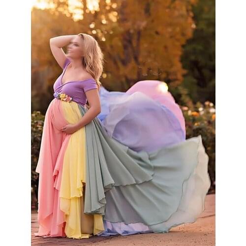 262 Fashion Off-The-Shoulder New Basque A-Line Floor-Length Chiffon Women Dress/Bridal Prom Gowns/Maternity Skirt Free Shipping