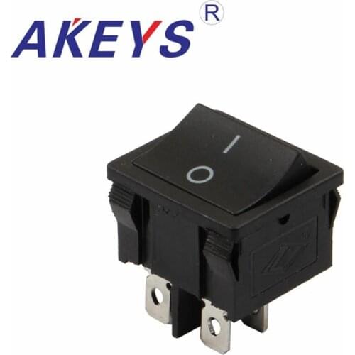 1PC KCD5-201 4pins 24*21mm Large current electrical rocker switch for refrigerator