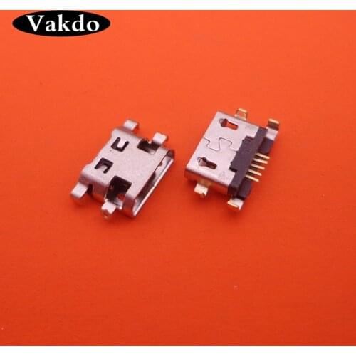 10PCS/LOT Replacement repair Micro USB Charging Port dc jack socket Connector mini dock plug for Lenovo IdeaTab A1000