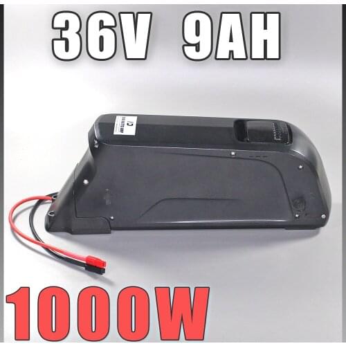 Ebike down tube battery with USB 10Ah 36V Electric Bike battery for Bafang/8fun 500W motor US EU No Tax