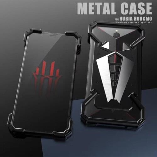 Aluminum Metal Bumper Case For ZTE Nubia Red Magic 6 Pro Case Armor Shockproof Stainless Cover For Red Magic 6 6 Pro Funda Coque