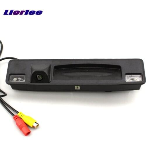 Car Rearview Camera For Ford Focus MK3 2015-2019 2020 Not Fit MK1 MK2 Car Rear View Trunk Handle Camera Full HD CCD Accessories