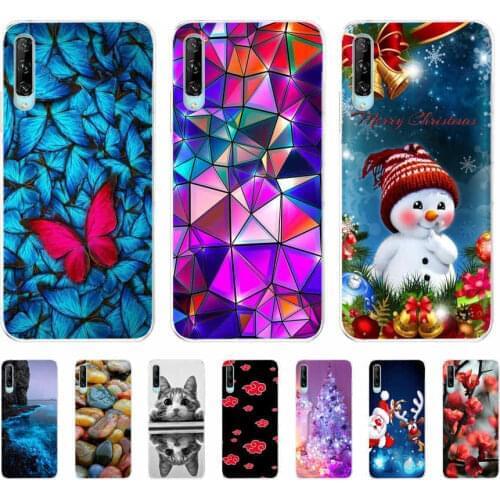 For Huawei Y9S Case Huawei Y9S 2020 Case cartoong Silicone TPU Soft Back Cover Phone Case For Huawei Y9S Y 9S Coque Bumper