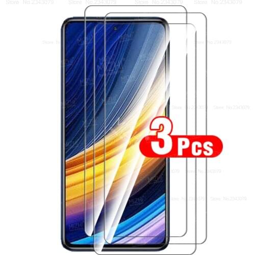 Poko x3 pro case 3pcs tempered glass for poco x 3 pro x3pro pocox3 pro 6.67'' protective glass phone cover pocox3pro safty glass