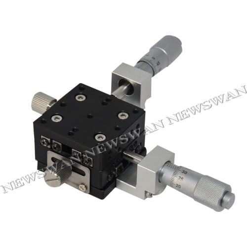 Hot Sale 40x40mm LY40-CM Stage Linear Ball Bars Precision Displacement Platform Intersection-ball Guides Lab Measuring Tool