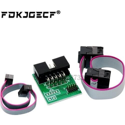 Downloader Cable Bluetooth 4.0 CC2540 zigbee CC2531 Sniffer USB Programmer Wire Download Programming Connector Board
