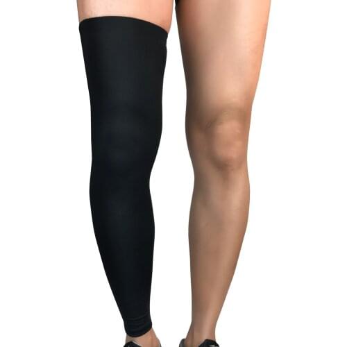 Men Women Compression Leg Sleeve High Elastic Pain Relief Knee Protective Socks For Basketball Running