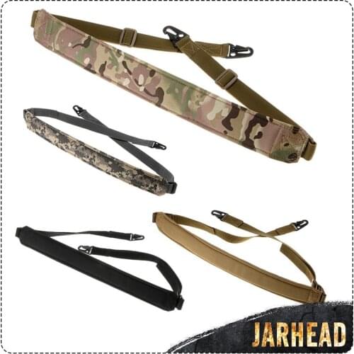 Multi-Function Outdoor Tactical 2 Point Quick Detach Army Rope Sling Strap Lanyard Men CS Weight Belts Equipment Harness