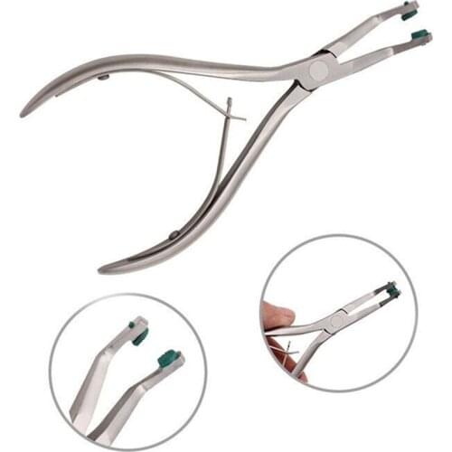 Stainless steel Dental orthodontic removal pliers Temporary tooth crown forceps