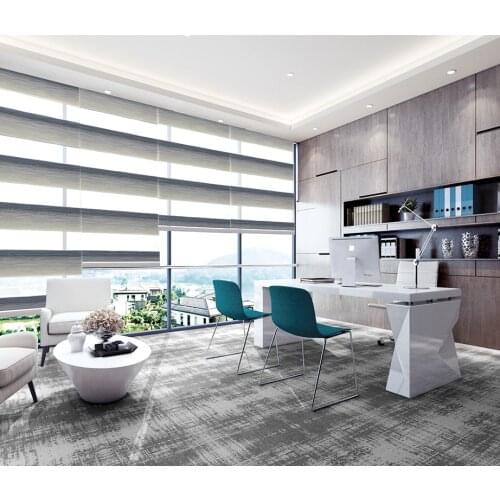 Gradient Zebra Blinds Ombre Sheer Roller Blinds Zebra Shade Dust-proof Day Night for Windows Office Home Customized estores