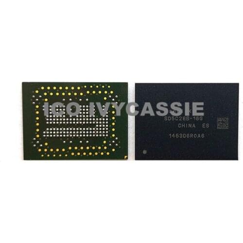SD5C28B-16G emcp 16+1 16GB NAND Flash Memory IC Chip BGA186 EMCP Soldered Ball Used 100% Tested Good