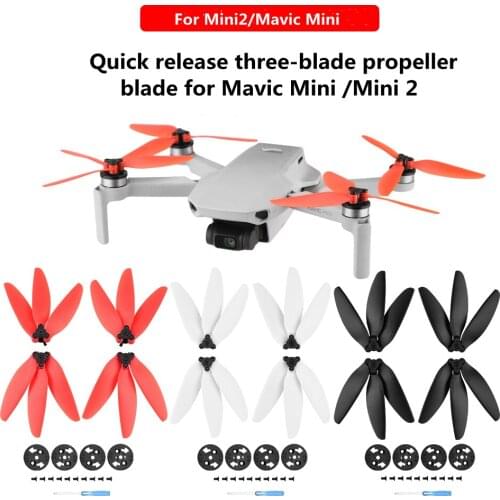 SUNNYLIFE Quick release three-blade propeller blade for Mavic Mini /Mini 2