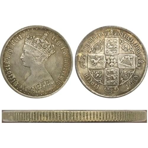 United Kingdom 1 Florin - Victoria 'Gothic' type