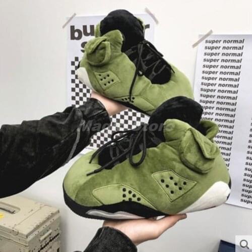 Women/Men Winter Slippers Unisex One Size 36-43 Warm Home Slippers Women Bread Shoes Indoor Snug Sneakers House Woman Slippers