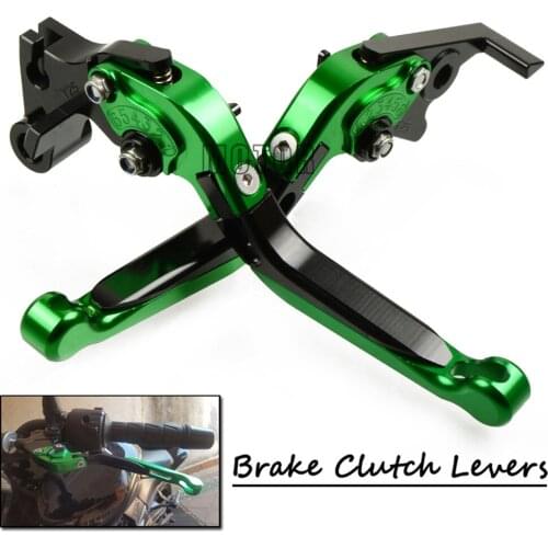 Motorcycle CNC Aluminum Foldable Brake Clutch Levers For Kawasaki Z800 Z800E Version W800 W800SE Adjustable Folding Z W 800 E SE