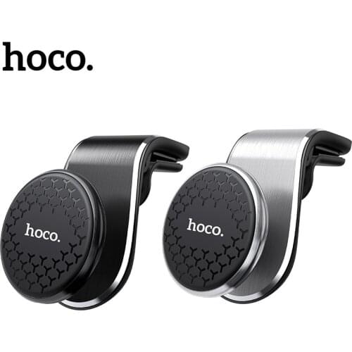 Hoco Universal Magnetic Car Phone Holder Air Vent Mount Stand in Car For IPhone 11 12Pro Max GPS Mount Bracket Holder Accessorie