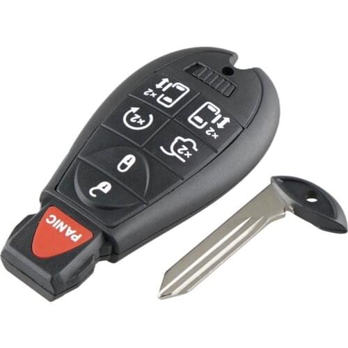 Car Remote Key 6 + 1 Buttons Car Remote Key M3N5WY783X IYZ-C01C Fob 433Mhz For Dodge For Chrysler For Jeep