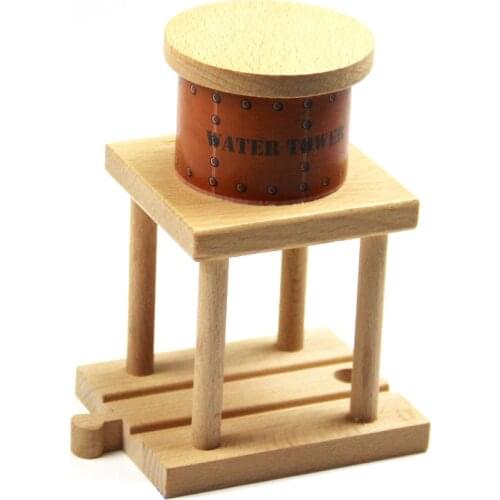 P135 Freeshippin Train Game Track Accessories, Water Stations, Childrens Educational Toys, Compatible with Train Tracks Wood