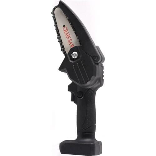26V 4 Inch Electric Pruning Saw Portable Rechargeable Mini Electric Saw Woodworking Logging Garden Fruit Tree Pruning Tools