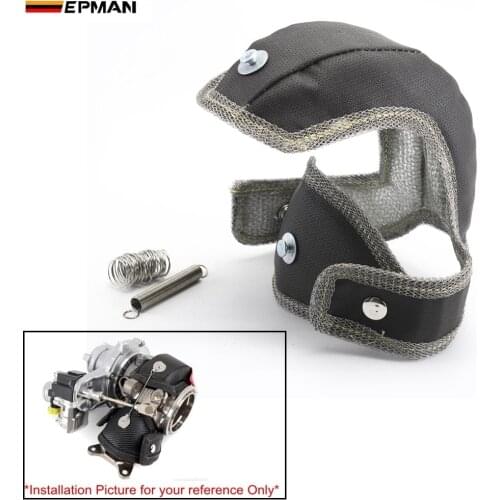 EPMAN Racing Turbo Blanket Heat Shield Cover For Audi S3 8V / For VW Golf GTi / For VW Golf R / For Leon Cupra EPTBBKS3B