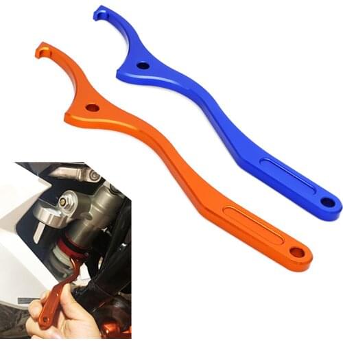 Rear Absorber Suspension Shock Spanner Wrench For Husqvarna 125-501 FE TE 2016 / XC SX SXF 11-15 / XCW EXC 2012 2013 2014 2015