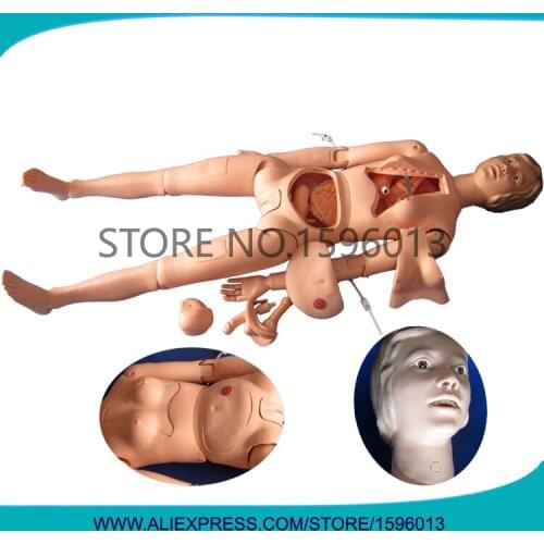 Hot Sale Female Nursing Dummy, Woman Care Manikin, Patient Skills Nursing Doll
