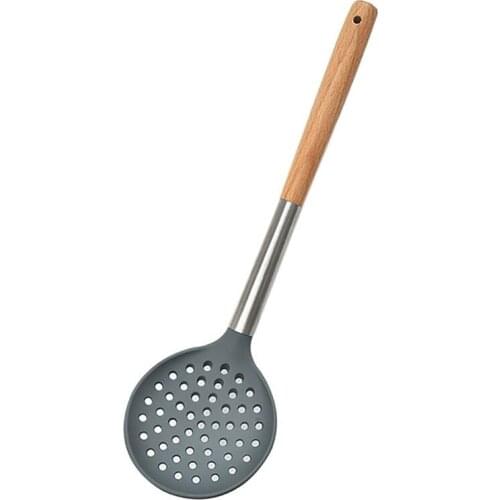 Cooking Tools Premium Silicone Utensils Turner Tongs Stainless Steel Spatula Soup Spoon Non-Stick Shovel Egg Whisk Kitchen Tool