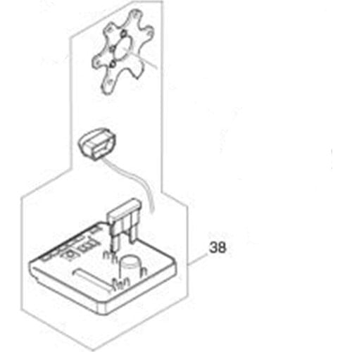 CONTROLLER 620743-4 for MAKITA XWT12 DTW180 TW180D