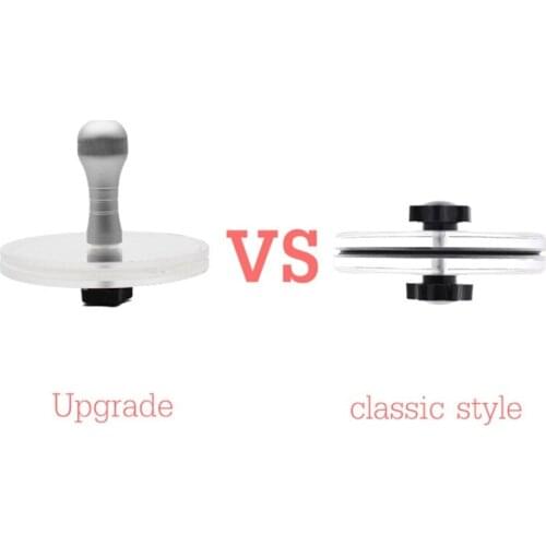 LP Vinyl Record Cleaner Clamp Record Label Saver Protector Waterproof Acrylic Q81F