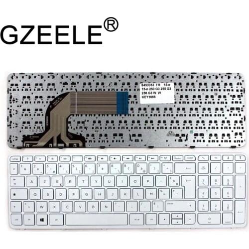 GZEELE New keyboard for HP Pavilion 15-e 15-n 250 G3 255 g3 256 g3 AZERTY FR laptop keyboard