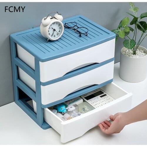 2021 New A4 Paper Organizer Drawer Storage Box Multi-functional File Cabinet Pen Pencil Holder for Office Desktop Storage Tool